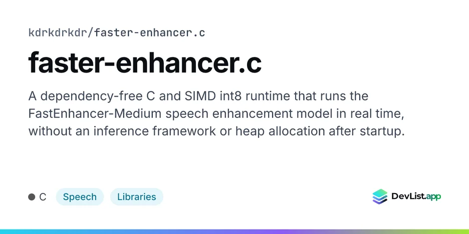 faster-enhancer.c