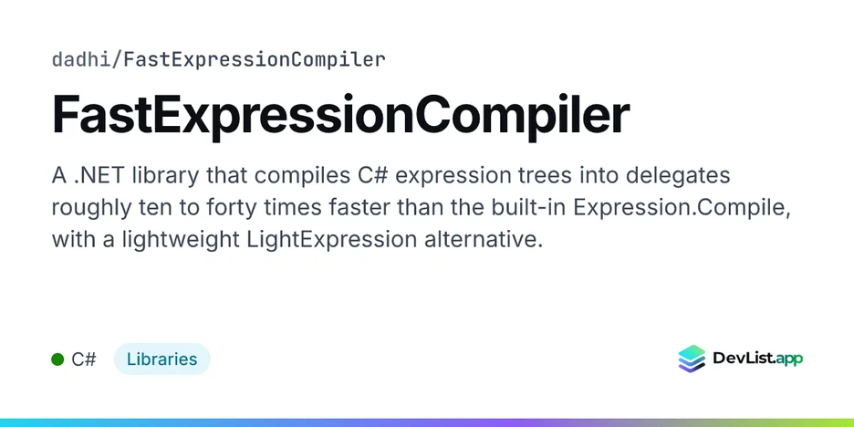 FastExpressionCompiler