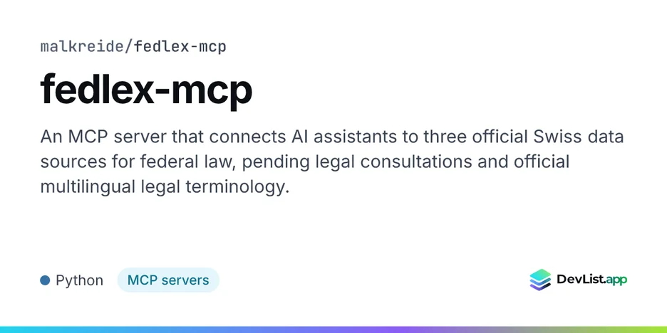 fedlex-mcp