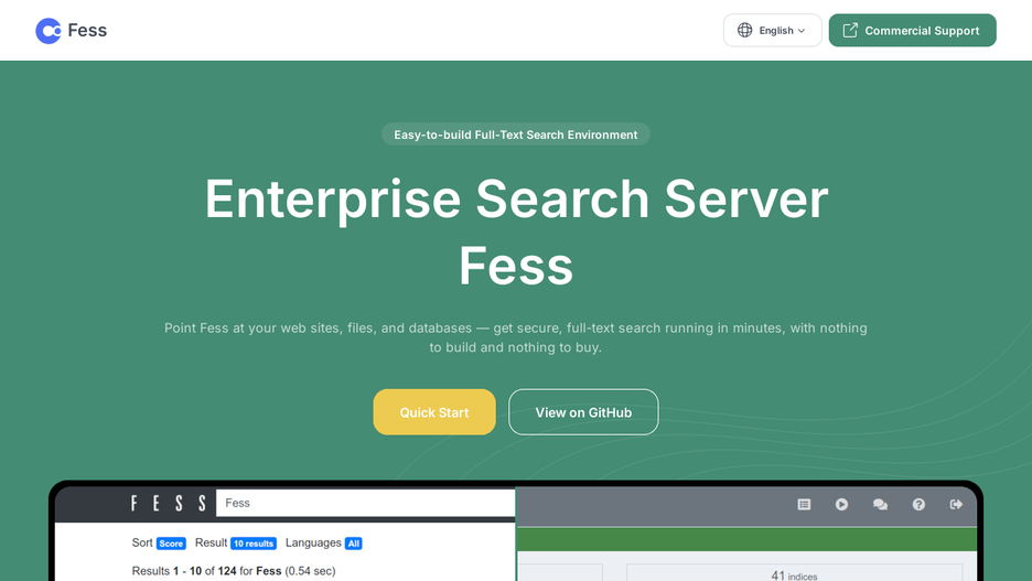 Fess: Enterprise Search Server