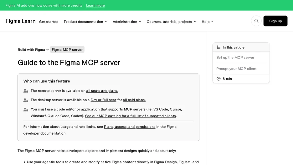 Figma MCP Server Guide