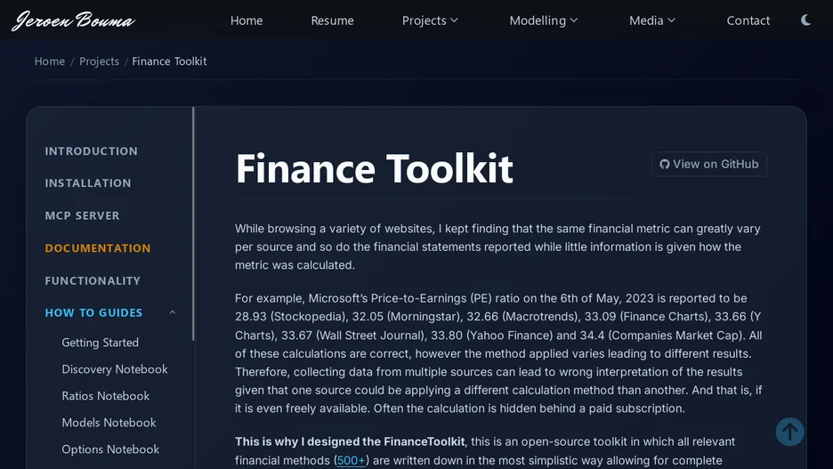 FinanceToolkit