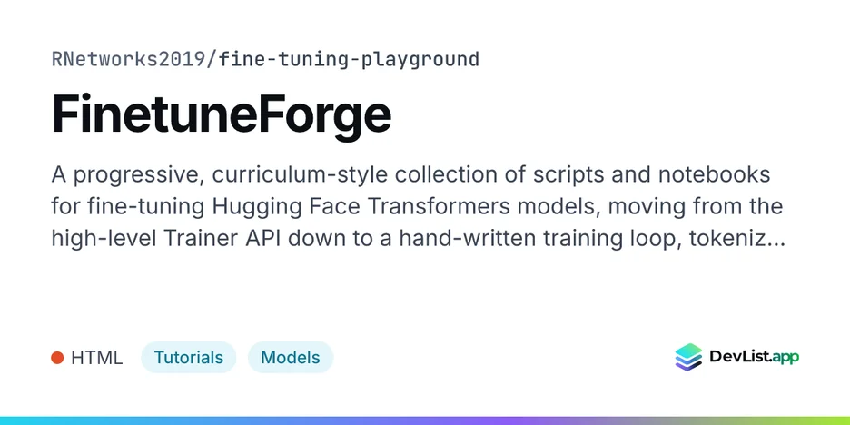 FinetuneForge