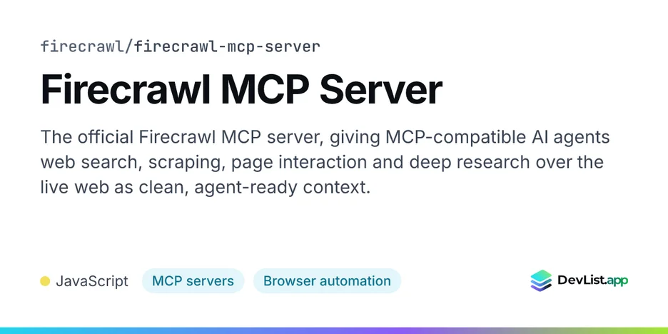 Firecrawl MCP Server