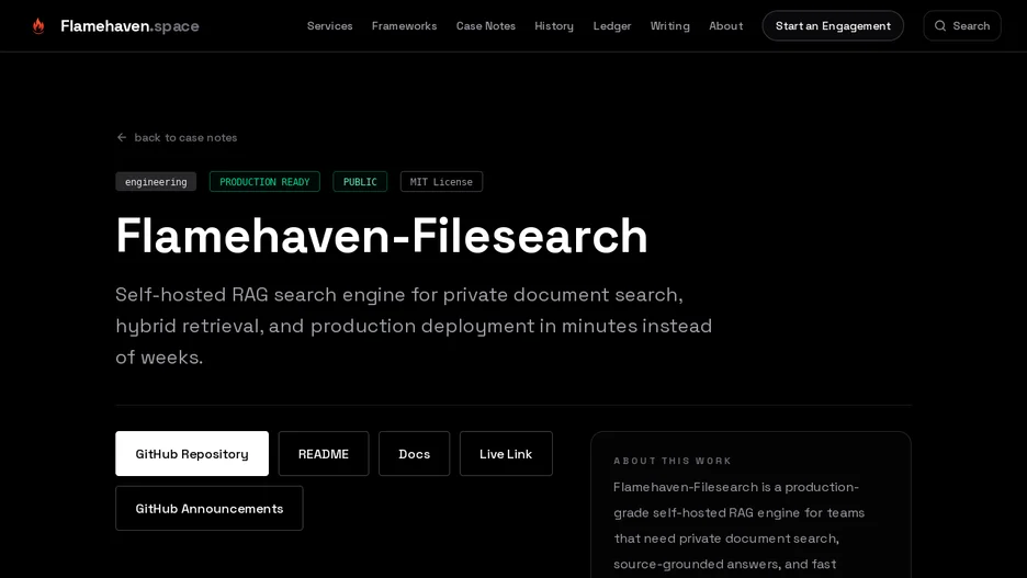 FLAMEHAVEN FileSearch