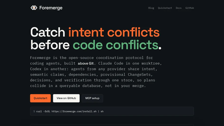 Foremerge
