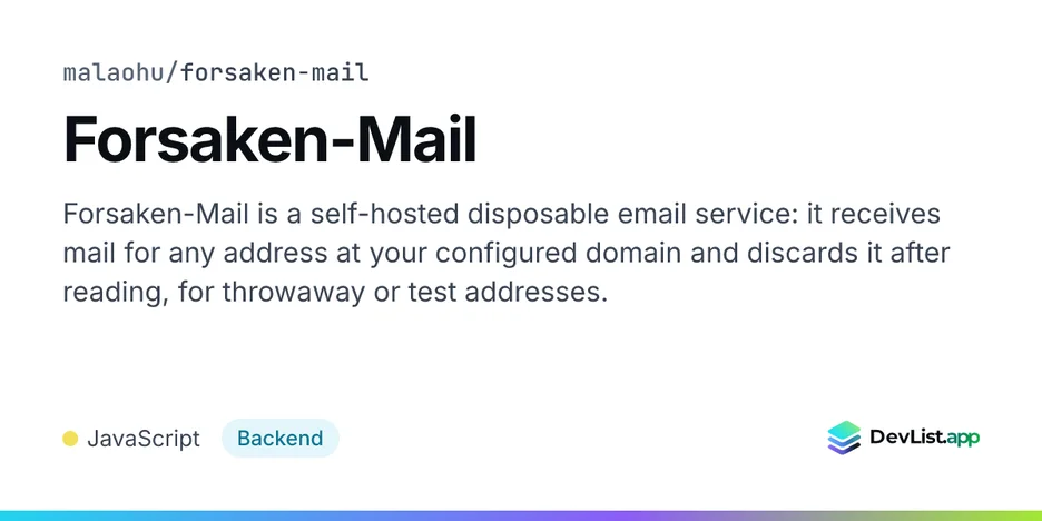 Forsaken-Mail