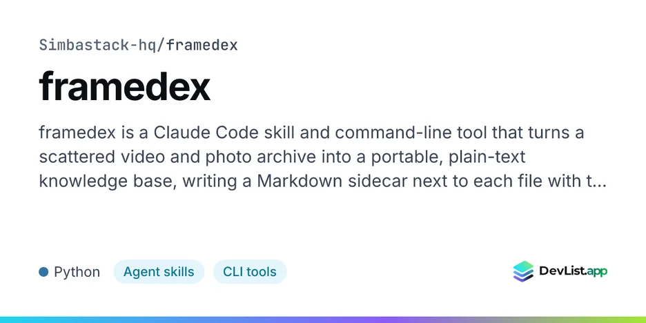 framedex