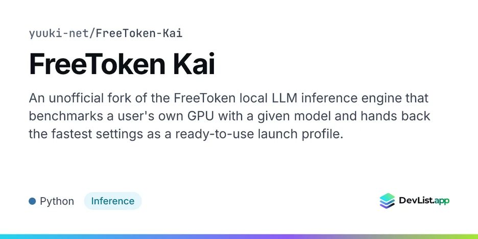 FreeToken Kai