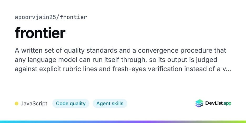 frontier