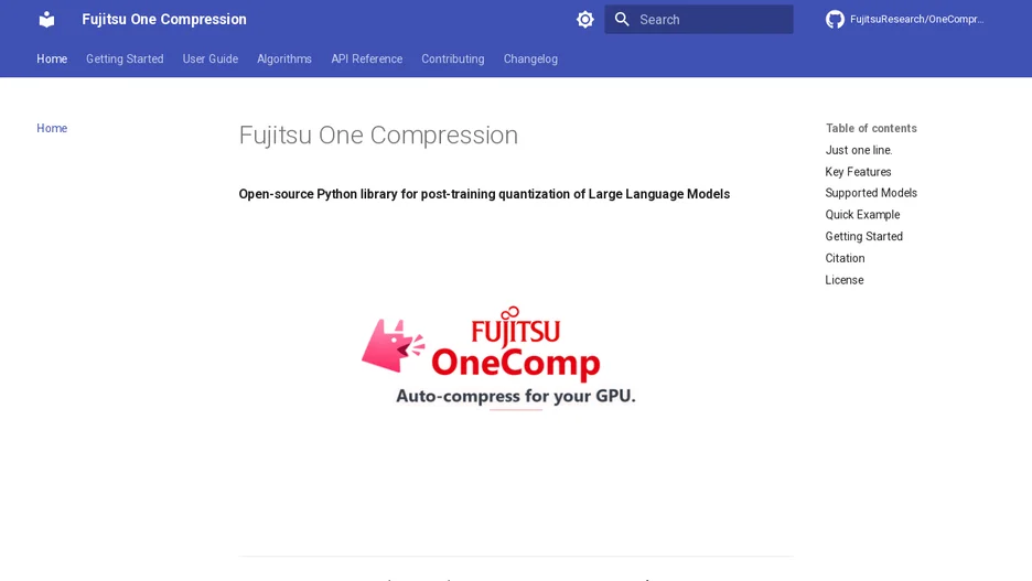 Fujitsu One Compression