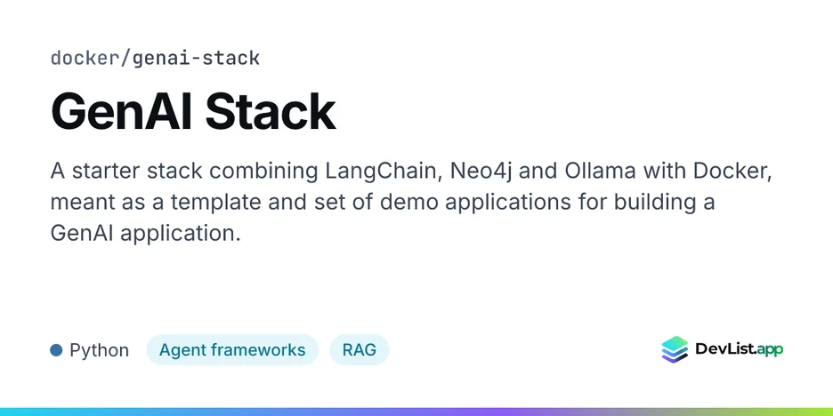 GenAI Stack