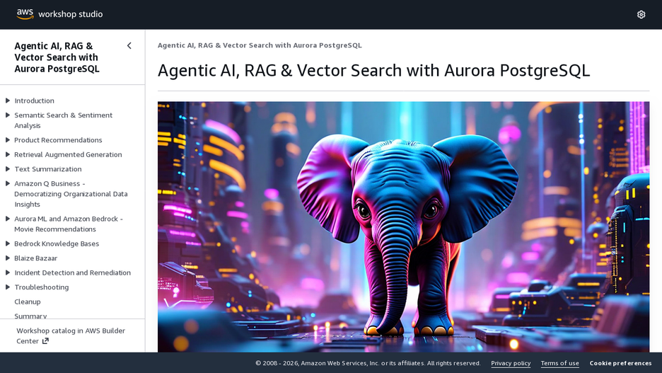 Generative AI Use Cases with pgvector, Aurora PostgreSQL, and Amazon Bedrock