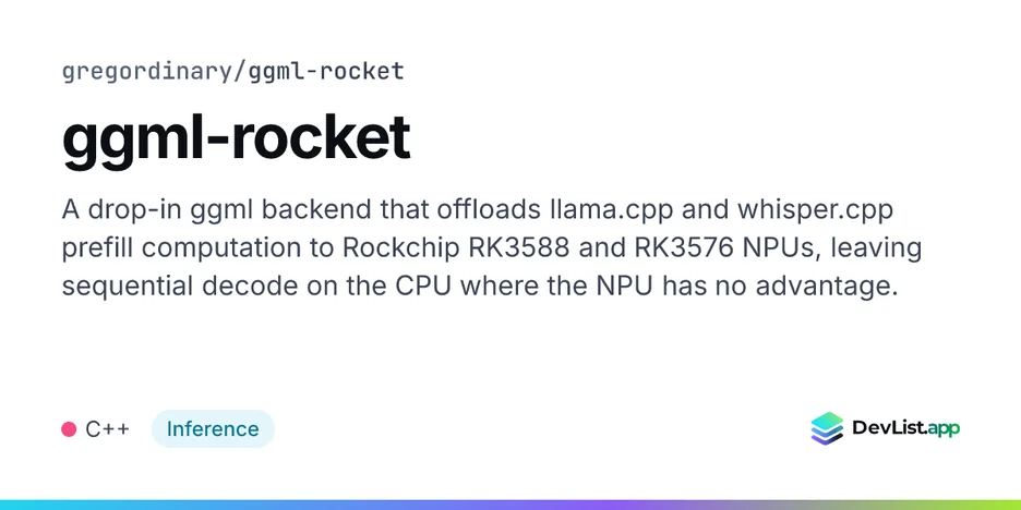 ggml-rocket