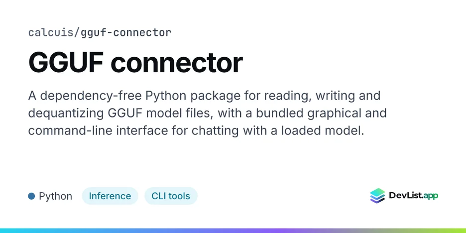 GGUF connector