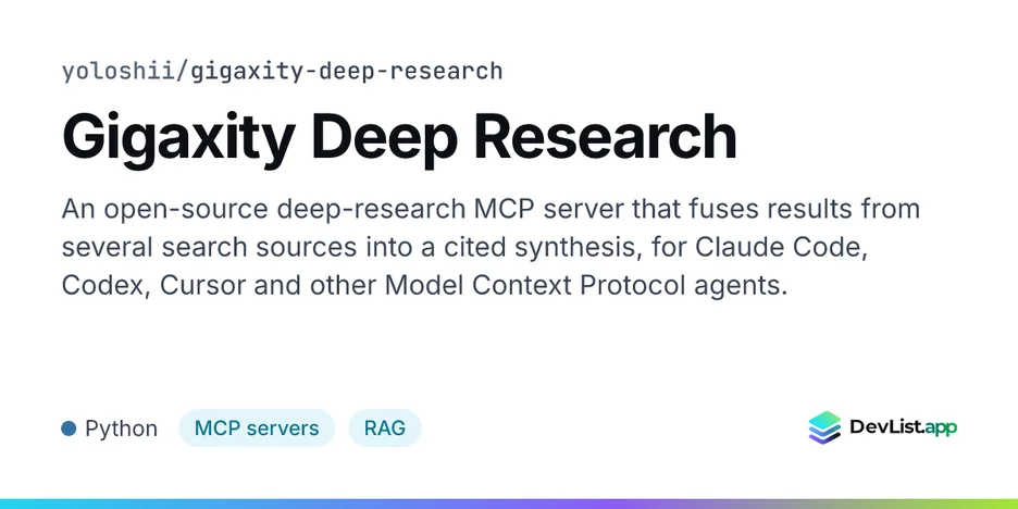 Gigaxity Deep Research