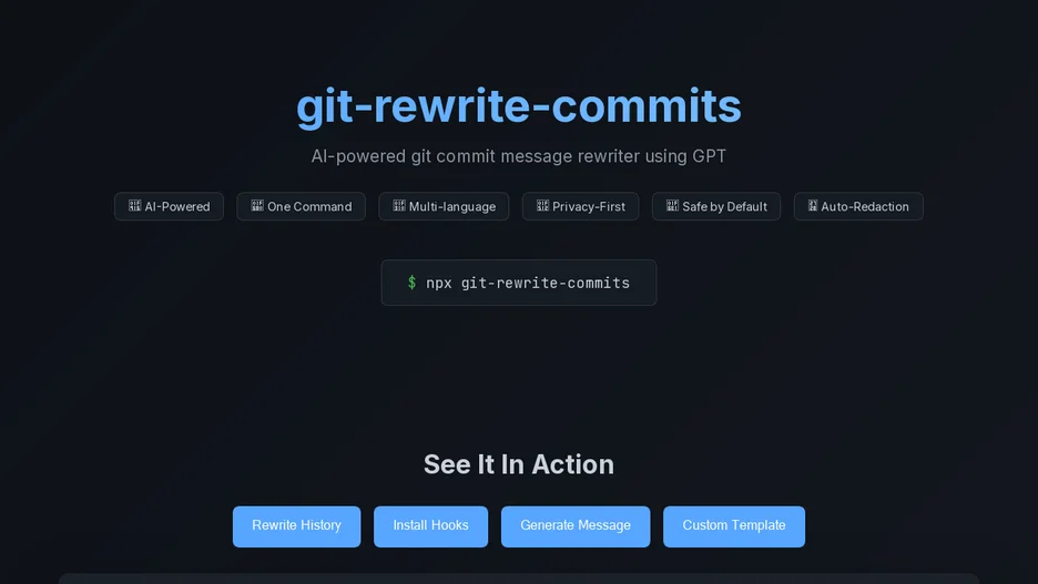 git-rewrite-commits