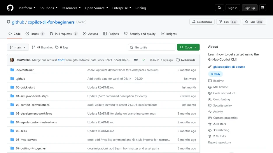 GitHub Copilot CLI for Beginners