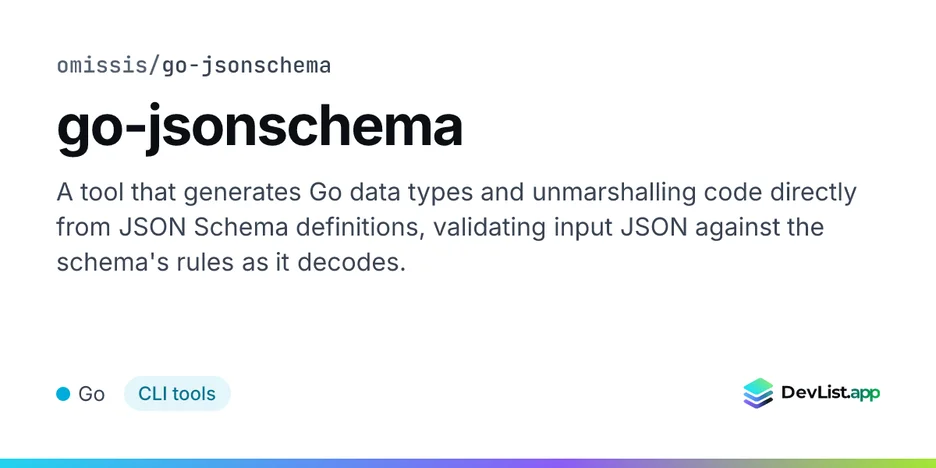 go-jsonschema