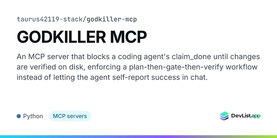 GODKILLER MCP