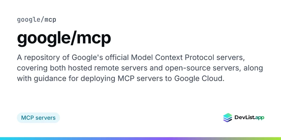 google/mcp