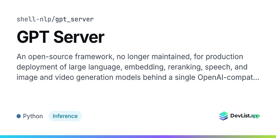 GPT Server