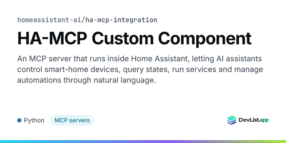 HA-MCP Custom Component