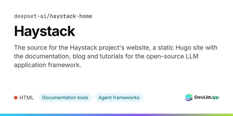 Haystack