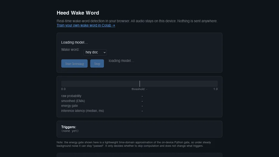 Heed Wake Word