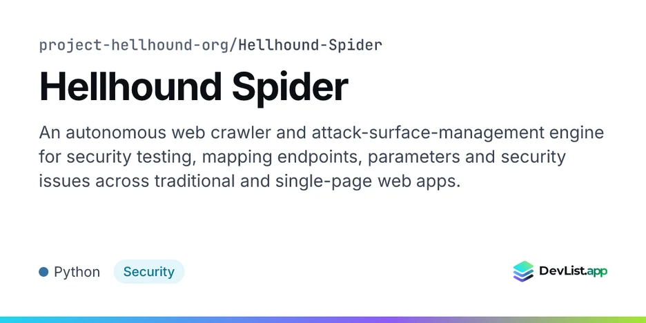 Hellhound Spider