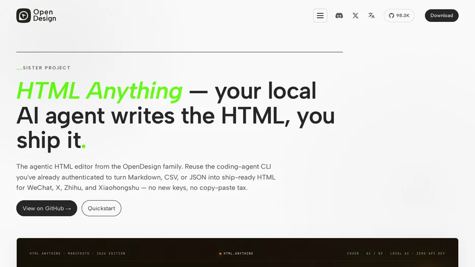 HTML Anything