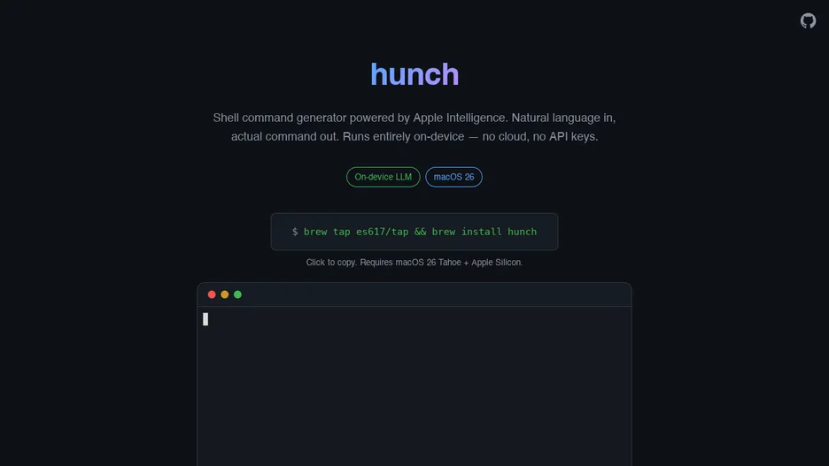 hunch