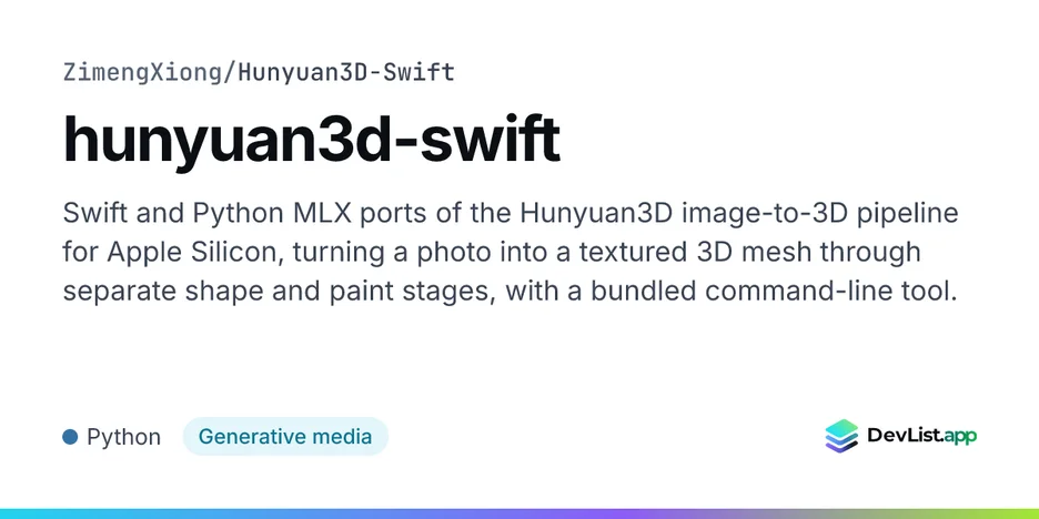 hunyuan3d-swift