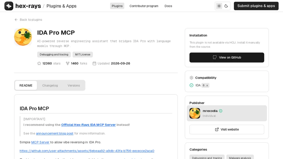 IDA Pro MCP