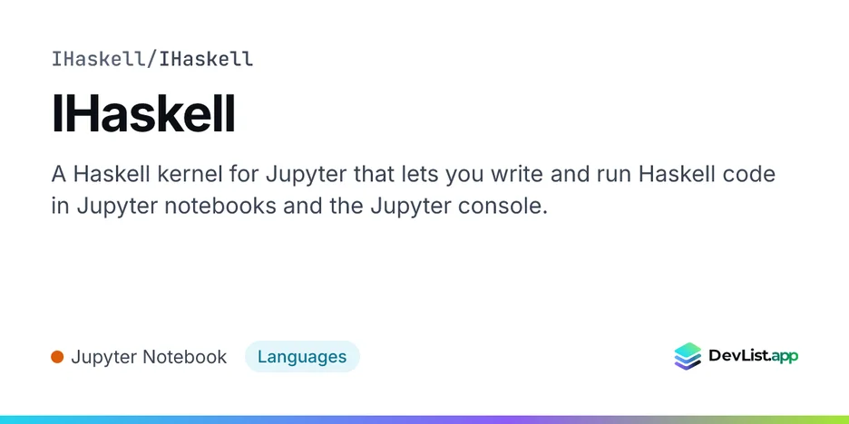 IHaskell