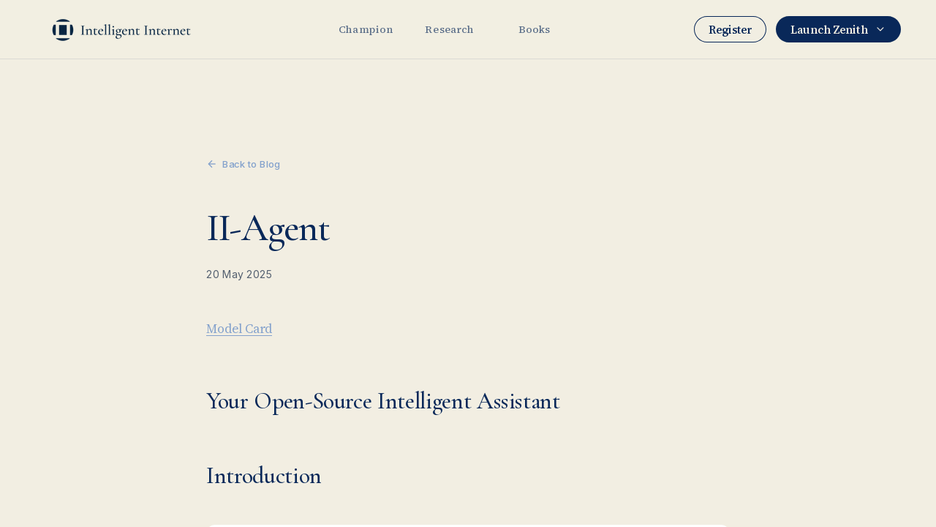 II Agent