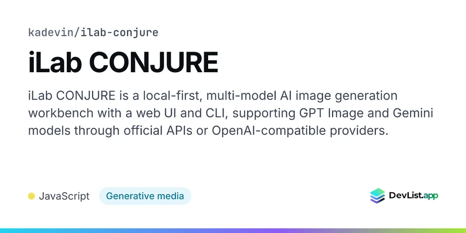 iLab CONJURE
