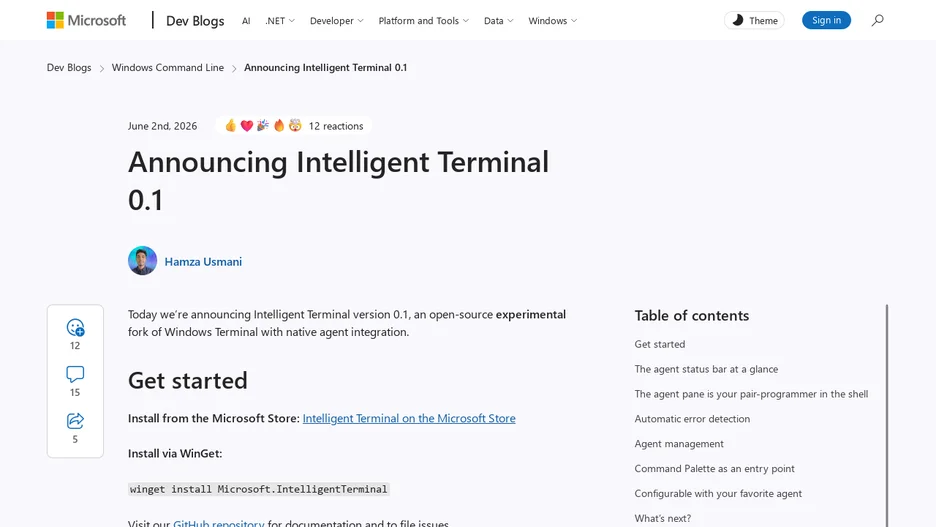 Intelligent Terminal