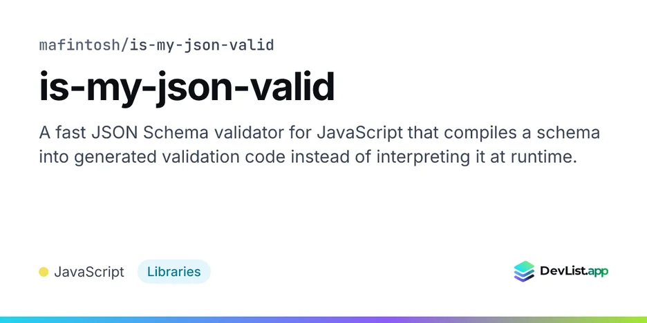 is-my-json-valid