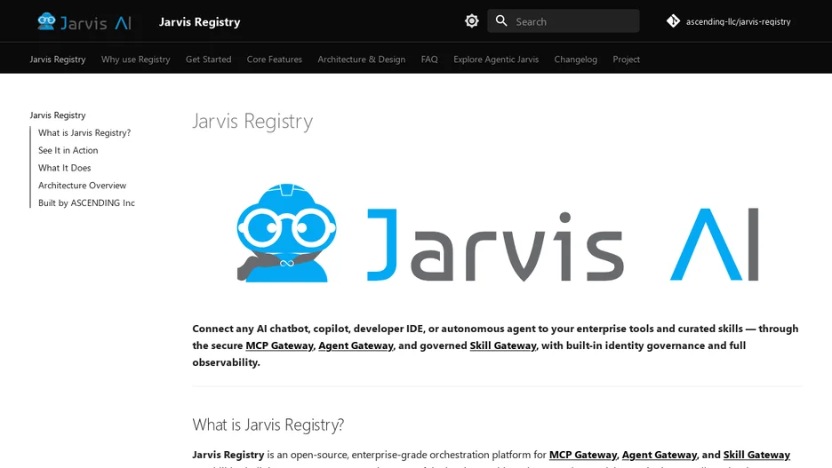 Jarvis Registry
