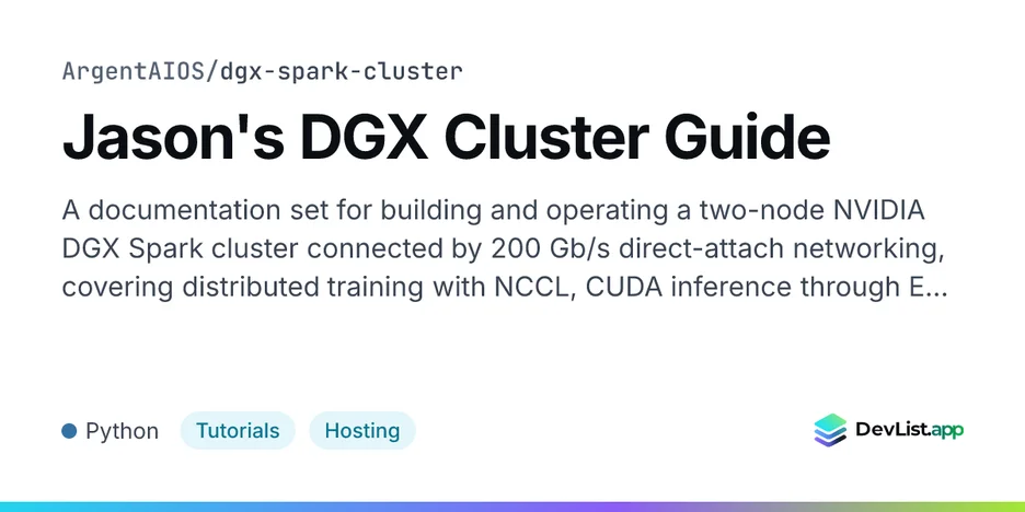 Jason's DGX Cluster Guide