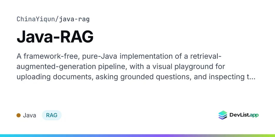 Java-RAG