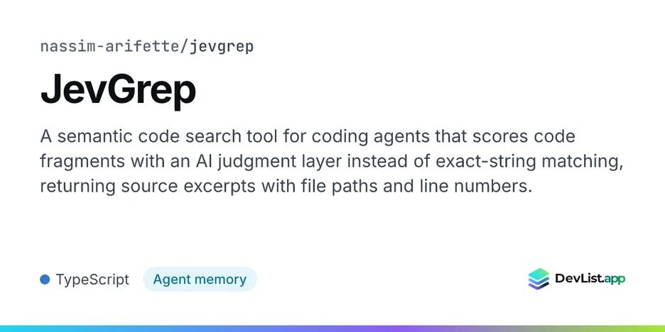 JevGrep