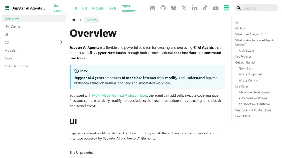 Jupyter AI Agents