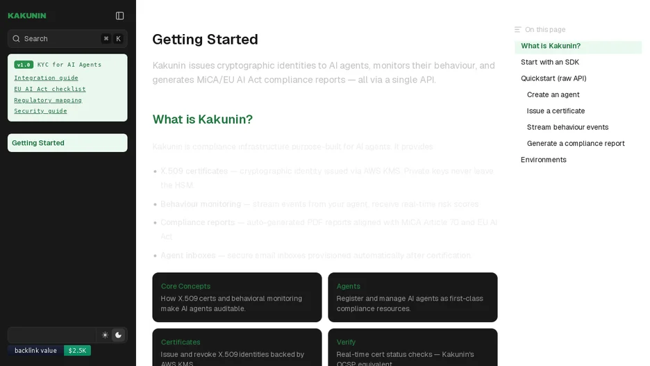 Kakunin Samples