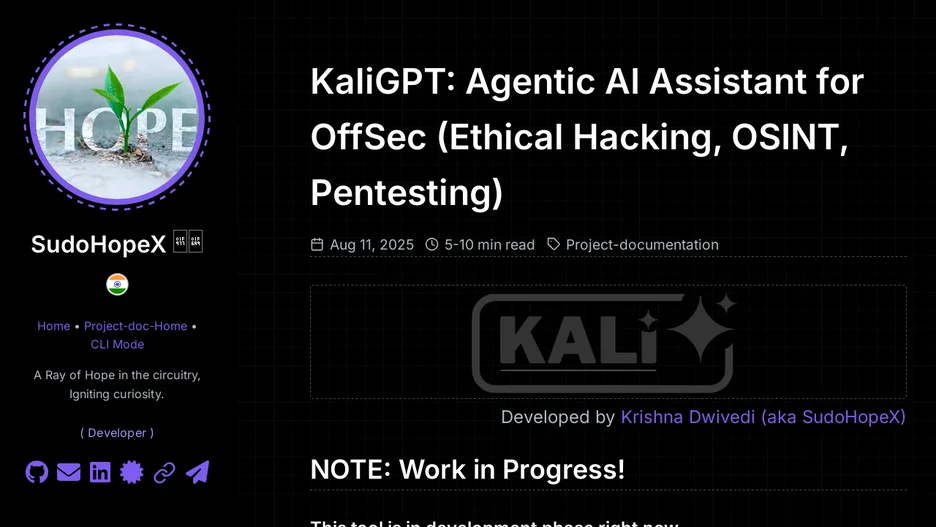KaliGPT