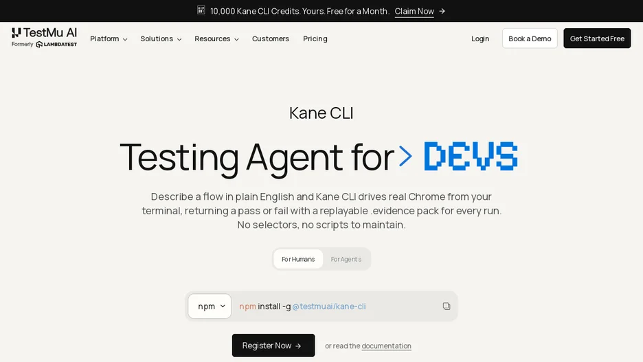 Kane CLI