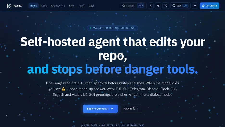 Kazma Agent Framework