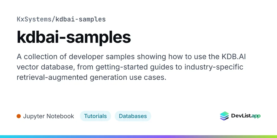 kdbai-samples