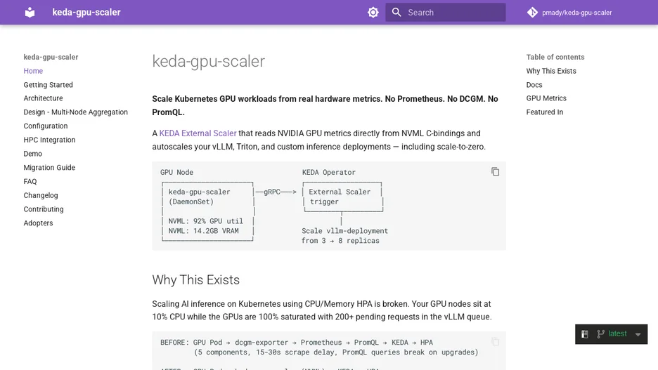 KEDA GPU Scaler